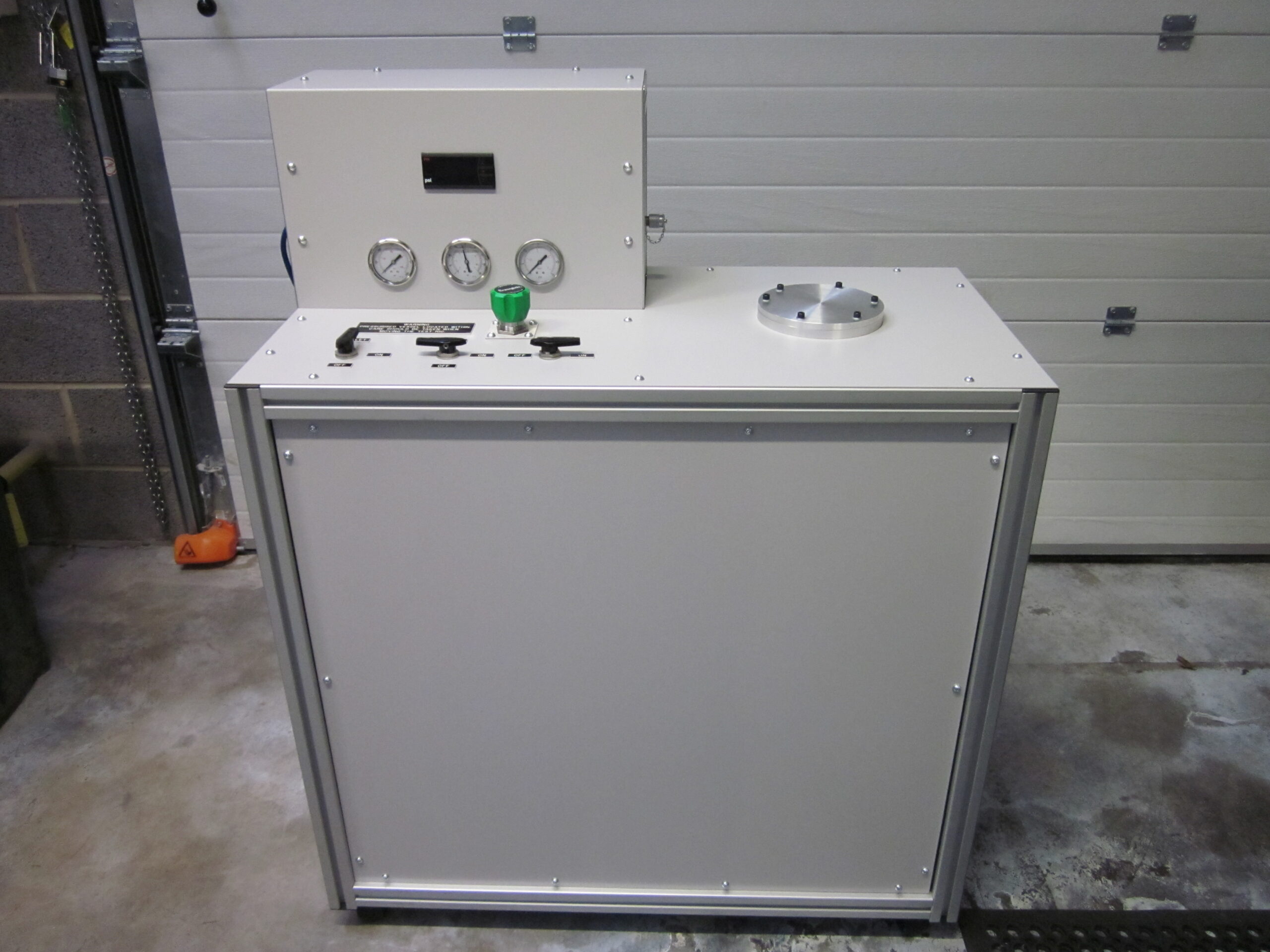 AB Fluid Power Ltd - Very First Test Console and Frame
